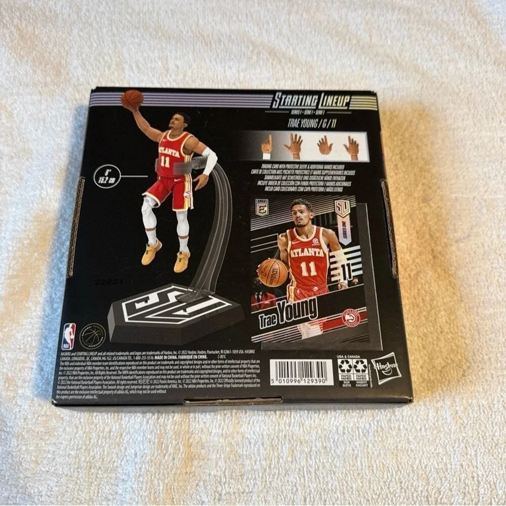 Hasbro Starting Lineup NBA Series 1 Trae‎ Young Atlanta Hawks 6